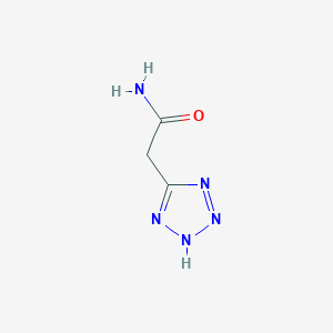 molecular formula C3H5N5O B2892286 2-(1H-1,2,3,4-tetrazol-5-yl)acetamide CAS No. 501356-99-6