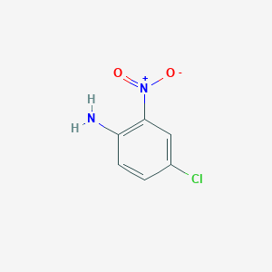 molecular formula C6H5ClN2O2 B028928 4-Chloro-2-nitroaniline CAS No. 89-63-4
