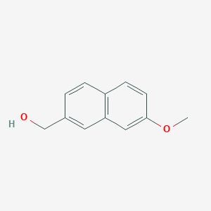 molecular formula C12H12O2 B2892938 (7-METHOXYNAPHTHALEN-2-YL)METHANOL CAS No. 5665-20-3