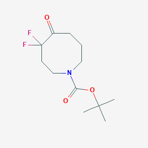 Tert-butyl 4,4-difluoro-5-oxoazocane-1-carboxylate