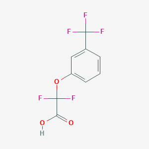 2,2-Difluoro-2-[3-(trifluoromethyl)phenoxy]acetic acid