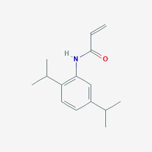molecular formula C15H21NO B2893092 N-[2,5-Di(propan-2-yl)phenyl]prop-2-enamide CAS No. 2305500-40-5