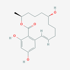 molecular formula C18H24O5 B028931 alpha-Zearalenol CAS No. 36455-72-8