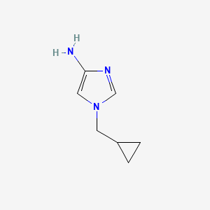 1-(Cyclopropylmethyl)-1H-imidazol-4-amine
