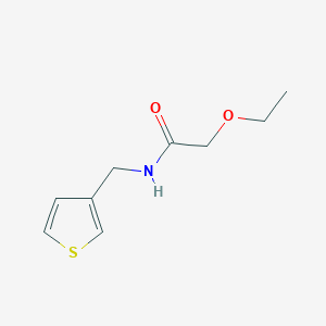 2-ethoxy-N-(thiophen-3-ylmethyl)acetamide