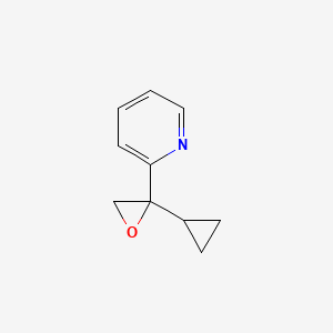 2-(2-Cyclopropyloxiran-2-yl)pyridine