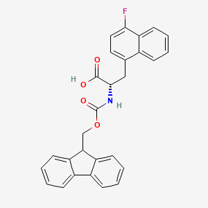 (2S)-2-(9H-Fluoren-9-ylmethoxycarbonylamino)-3-(4-fluoronaphthalen-1-yl)propanoic acid
