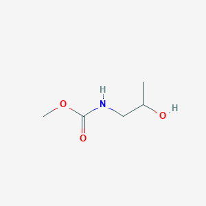 molecular formula C5H11NO3 B2893346 methyl (2-hydroxypropyl)carbamate CAS No. 92633-41-5