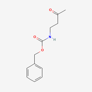 molecular formula C12H15NO3 B2893551 4-(Cbz-amino)-2-butanone CAS No. 95484-17-6