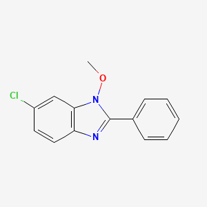 6-chloro-1-methoxy-2-phenyl-1H-1,3-benzimidazole