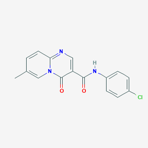 N-(4-chlorophenyl)-7-methyl-4-oxo-4H-pyrido[1,2-a]pyrimidine-3-carboxamide