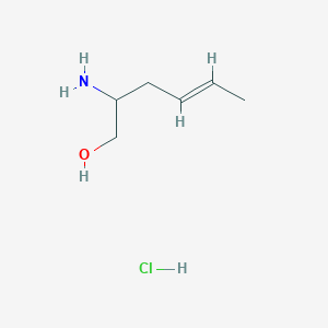 2-Aminohex-4-en-1-ol hydrochloride