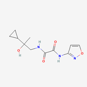 N1-(2-cyclopropyl-2-hydroxypropyl)-N2-(isoxazol-3-yl)oxalamide