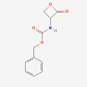 molecular formula C11H11NO4 B2893743 N-Carbobenzyloxy-D-serine-beta-lactone CAS No. 172749-95-0; 26054-60-4; 98632-91-8