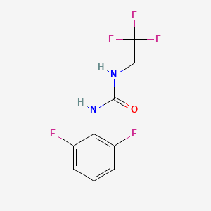 1-(2,6-Difluorophenyl)-3-(2,2,2-trifluoroethyl)urea
