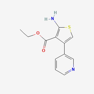 Ethyl 2-amino-4-(pyridin-3-yl)thiophene-3-carboxylate