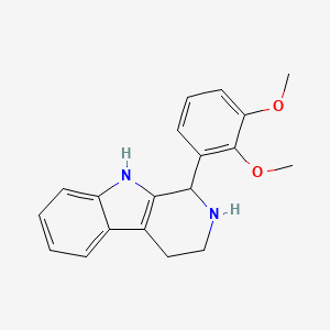 molecular formula C19H20N2O2 B2894033 1-(2,3-dimethoxyphenyl)-2,3,4,9-tetrahydro-1H-pyrido[3,4-b]indole CAS No. 331852-80-3
