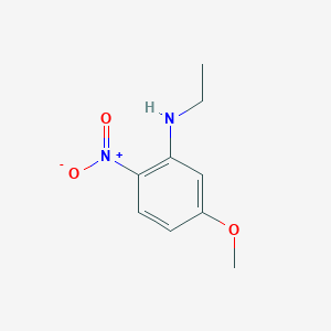 molecular formula C9H12N2O3 B2894101 N-乙基-5-甲氧基-2-硝基苯胺 CAS No. 314755-31-2