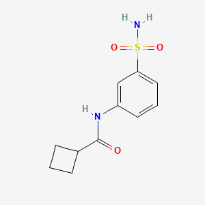 N-(3-sulfamoylphenyl)cyclobutanecarboxamide