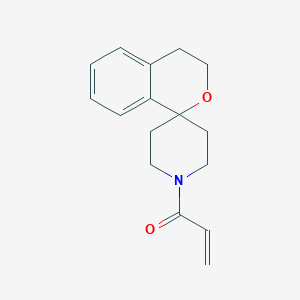 1-Spiro[3,4-dihydroisochromene-1,4'-piperidine]-1'-ylprop-2-en-1-one