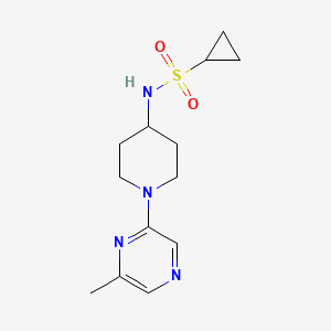 N-[1-(6-Methylpyrazin-2-yl)piperidin-4-yl]cyclopropanesulfonamide