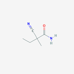 2-Cyano-2-methylbutanamide