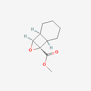 molecular formula C10H14O3 B2894288 Methyl (1S,6R,7R,9S)-8-oxatricyclo[4.3.0.07,9]nonane-7-carboxylate CAS No. 2248371-11-9
