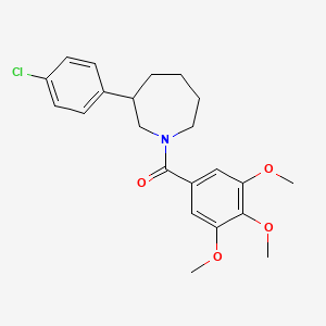 B2894308 (3-(4-Chlorophenyl)azepan-1-yl)(3,4,5-trimethoxyphenyl)methanone CAS No. 1797697-63-2