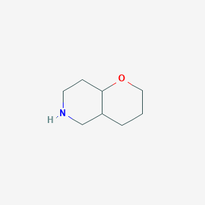 molecular formula C8H15NO B2894347 octahydro-2H-pyrano[3,2-c]pyridine CAS No. 71671-81-3