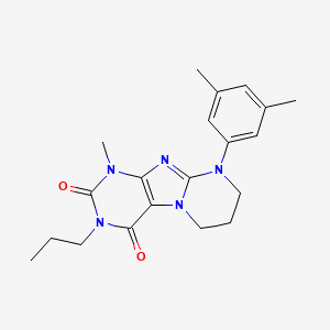 9-(3,5-dimethylphenyl)-1-methyl-3-propyl-7,8-dihydro-6H-purino[7,8-a]pyrimidine-2,4-dione