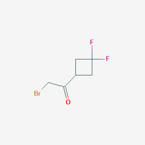 2-Bromo-1-(3,3-difluorocyclobutyl)ethan-1-one