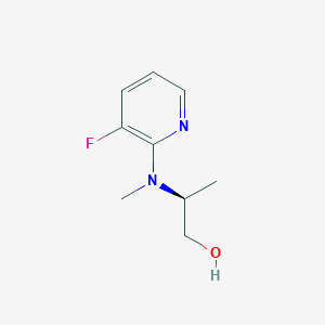 (2S)-2-[(3-fluoropyridin-2-yl)(methyl)amino]propan-1-ol