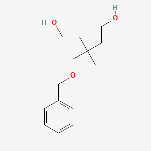 3-[(Benzyloxy)methyl]-3-methylpentane-1,5-diol