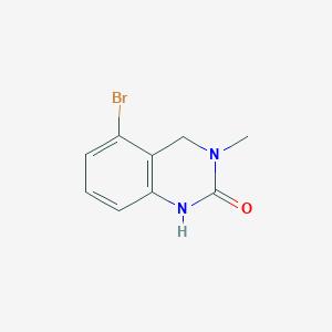 5-Bromo-3-methyl-3,4-dihydroquinazolin-2(1H)-one