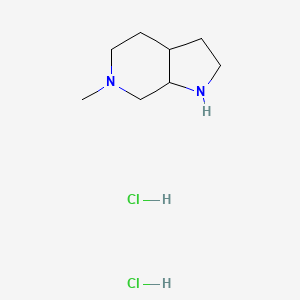 6-methyl-octahydro-1H-pyrrolo[2,3-c]pyridine dihydrochloride