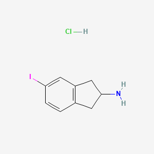 2-Amino-5-iodoindan hydrochloride
