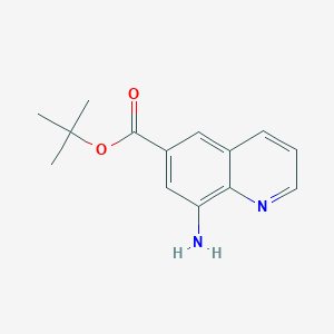 Tert-butyl 8-aminoquinoline-6-carboxylate
