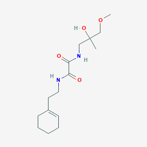 N1-(2-(cyclohex-1-en-1-yl)ethyl)-N2-(2-hydroxy-3-methoxy-2-methylpropyl)oxalamide