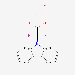 9-[1,1,2-Trifluoro-2-(trifluoromethoxy)ethyl]carbazole