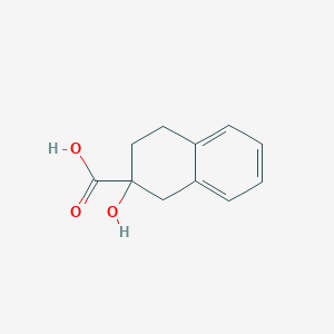 molecular formula C11H12O3 B2894561 2-Hydroxy-1,2,3,4-tetrahydronaphthalene-2-carboxylic acid CAS No. 5060-95-7
