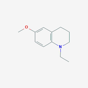 molecular formula C12H17NO B2894592 1-Ethyl-6-methoxy-1,2,3,4-tetrahydroquinoline CAS No. 105532-25-0