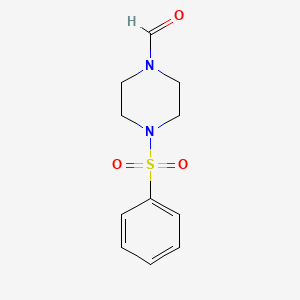 4-(Phenylsulfonyl)piperazine-1-carbaldehyde