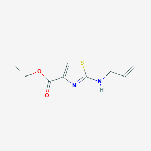 molecular formula C9H12N2O2S B2894610 Ethyl 2-[(prop-2-en-1-yl)amino]-1,3-thiazole-4-carboxylate CAS No. 5924-08-3
