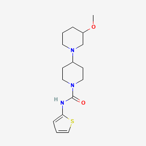 3-methoxy-N-(thiophen-2-yl)-[1,4'-bipiperidine]-1'-carboxamide
