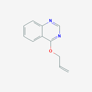 molecular formula C11H10N2O B2894719 4-(Prop-2-en-1-yloxy)quinazoline CAS No. 57643-75-1
