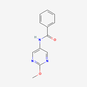 molecular formula C12H11N3O2 B2894963 N-(2-methoxypyrimidin-5-yl)benzamide CAS No. 1421514-15-9