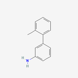 molecular formula C13H13N B2894974 3-Amino-2'-methylbiphenyl CAS No. 400745-54-2; 728864-96-8