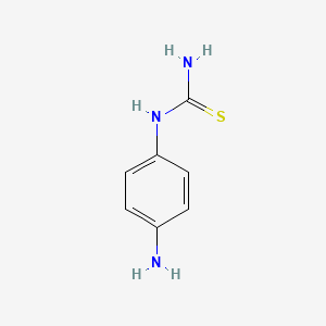 molecular formula C7H9N3S B2895031 (4-Amino-phenyl)-thiourea CAS No. 3394-08-9