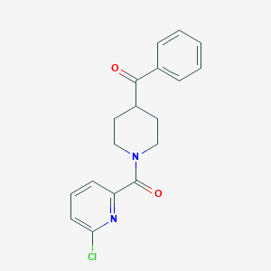 [1-(6-Chloropyridine-2-carbonyl)piperidin-4-yl]-phenylmethanone