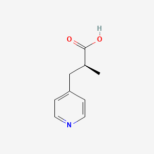 (2S)-2-Methyl-3-pyridin-4-ylpropanoic acid